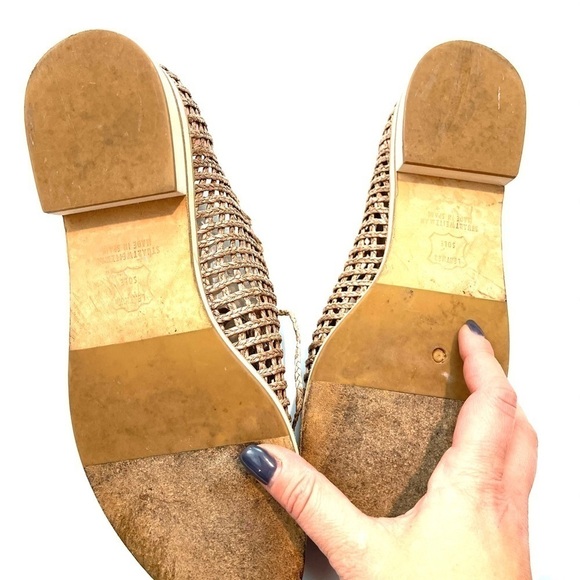 Stewart Weitzman Raffia Woven Loafer - Picture 11 of 11